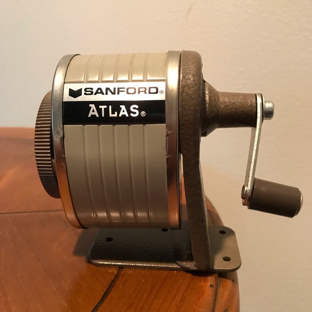 Vintage Sanford Atlas Manual Pencil Sharpener - Picture 6 of 9